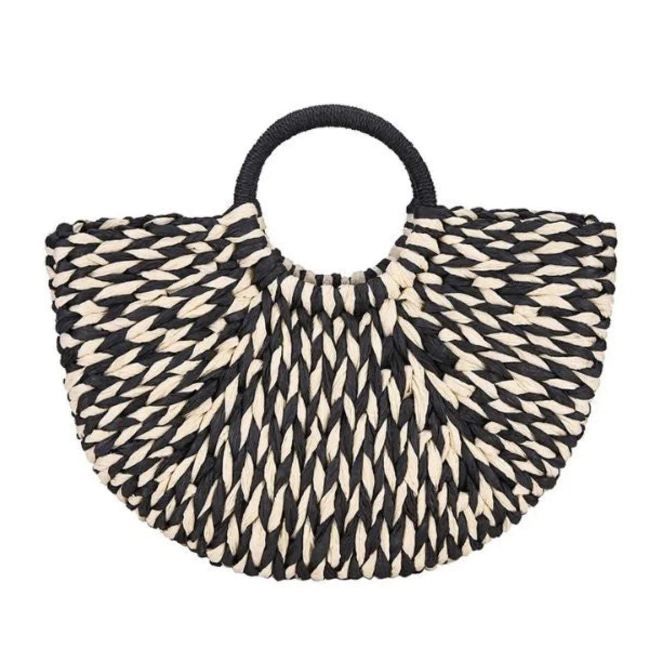 HalfMoonStrawBag