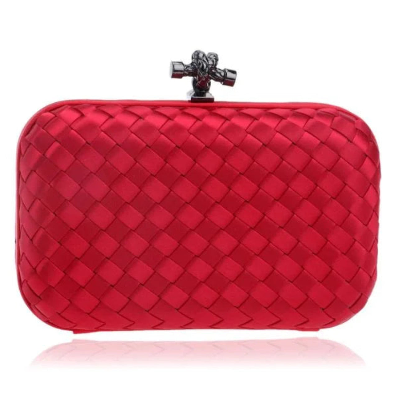 Knot Clutch Red