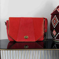 Thumbnail for Antoinette Ameska - Red Portofino Bag