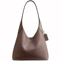 Thumbnail for Coach Brooklyn Shoulder Bag 28 Smooth Leather/Brass/Dark Stone