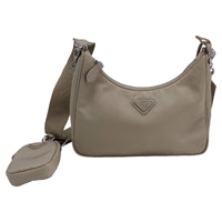 Thumbnail for Michael Kors Mercer Medium Leather Messenger Crossbody Handbag (Brown Signature)