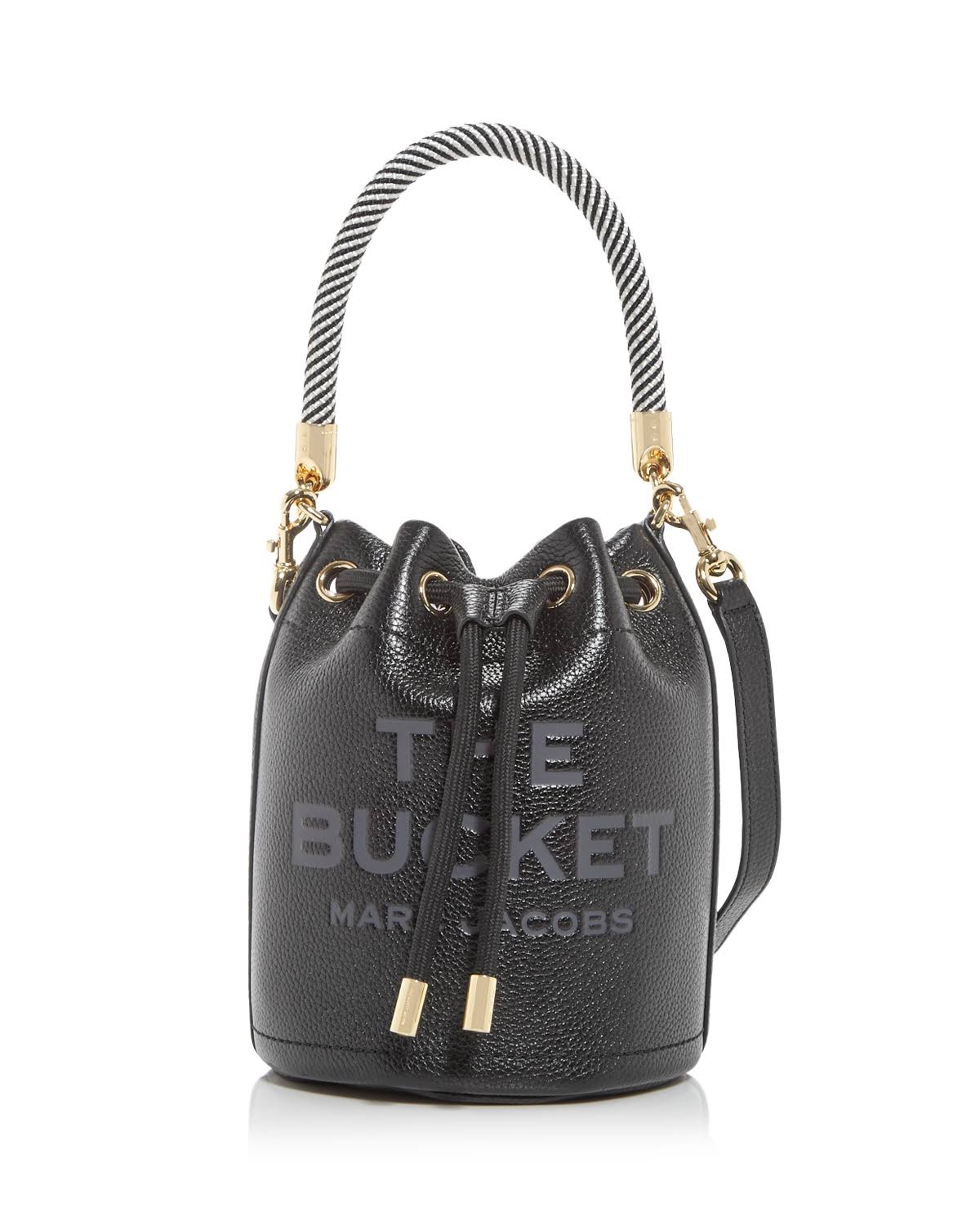 Marc Jacobs Black 'The Leather Mini Bucket' Bag