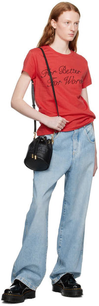 Thumbnail for Marc Jacobs Black 'The Leather Mini Bucket' Bag