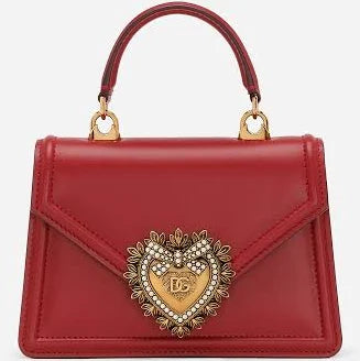 Dolce & Gabbana - Small Devotion shoulder bag, Women , Red