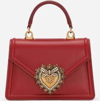 Thumbnail for Dolce & Gabbana - Small Devotion shoulder bag, Women , Red