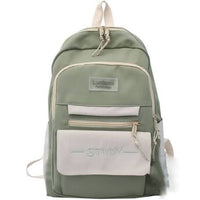 Thumbnail for Large Capacity Student Backpack Multi Pocket School Backpack Student
