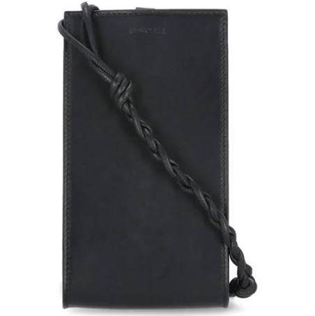 Jil Sander Tangle Small Shoulder Bag in Black - Size One