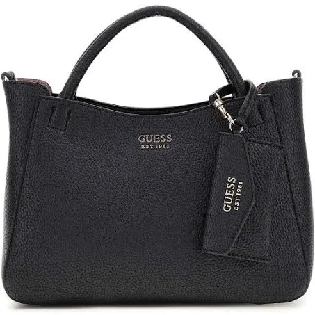 Guess Brenton Girlfriend Satchel S Black