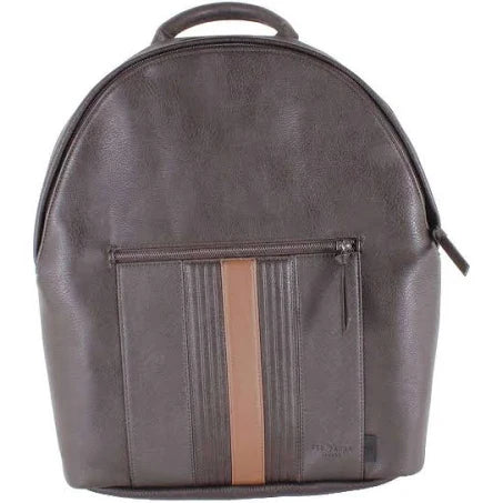 Ted Baker Esentle Striped Backpack - Chocolate Brown