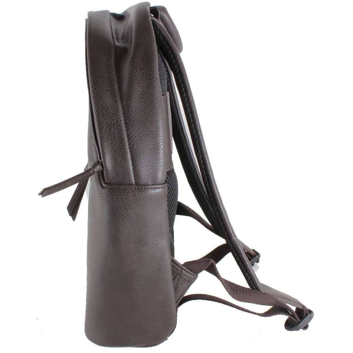 Ted Baker Esentle Striped Backpack - Chocolate Brown
