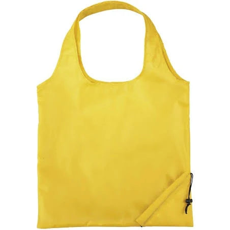 Bullet - Bungalow Foldable Polyester Tote Pack of 2 - Yellow