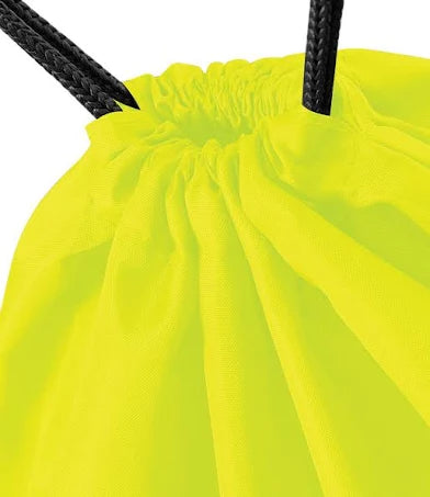 Bagbase - Premium Gymsac - Fluorescent Yellow / One