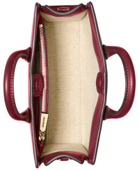 Thumbnail for Michael Kors Scarlett Mini Leather Bag For Women Deep Red