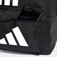 Thumbnail for Adidas Classic Back-To-School 3-Stripes Backpack - Black/White