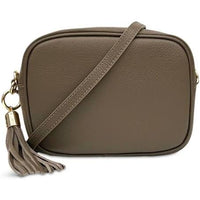 Thumbnail for Apatchy London Women's Latte Leather Crossbody Bag Beige