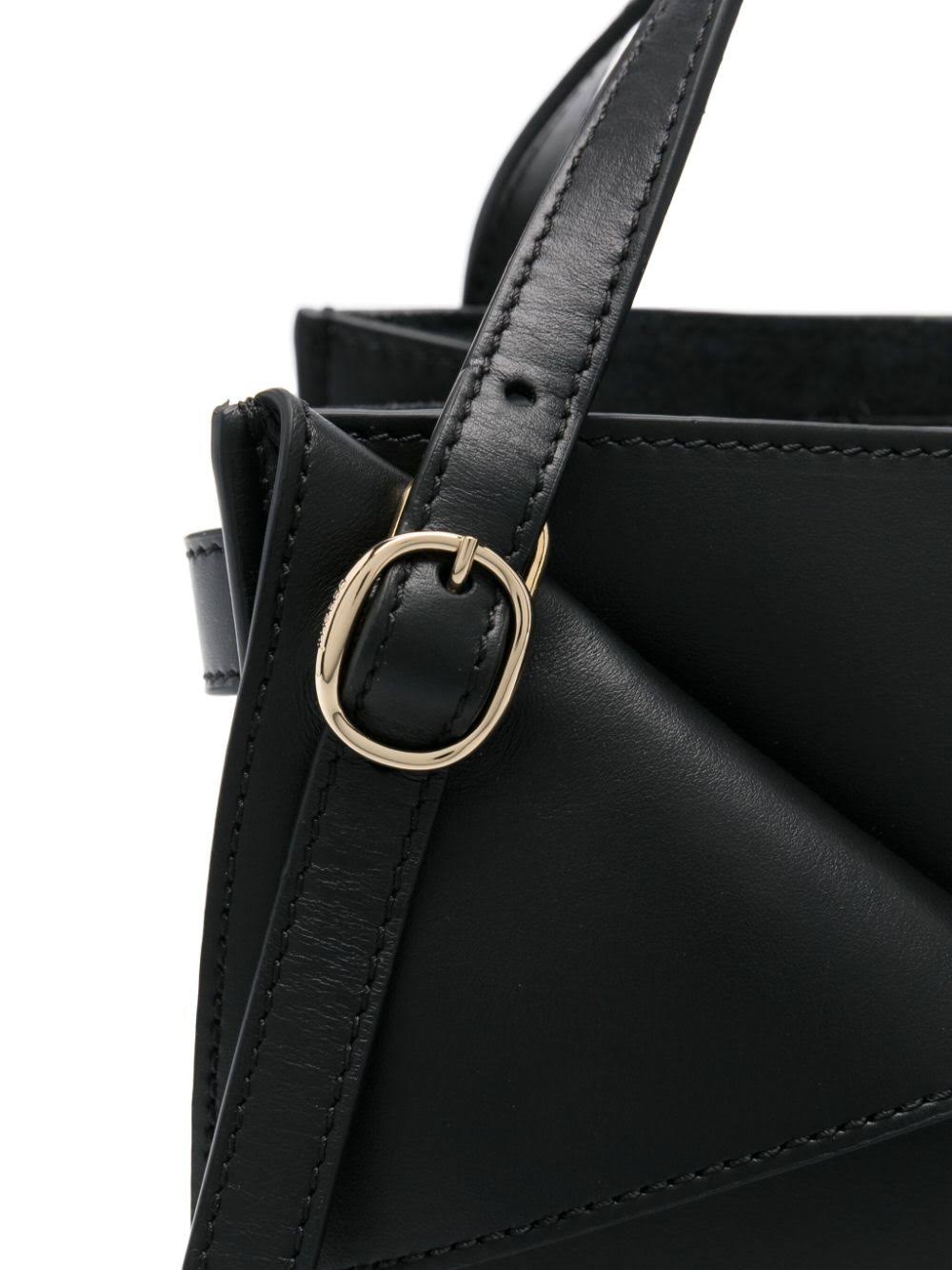 Coperni Mini Belt Cabas Tote Bag - Black Size One Size