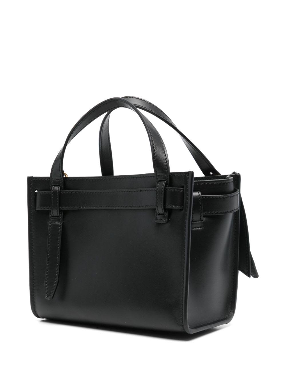 Coperni Mini Belt Cabas Tote Bag - Black Size One Size