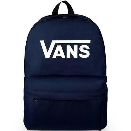 Vans Old Skool Print Backpack | Dress Blue