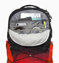 Thumbnail for The North Face Borealis Backpack - Fiery Red Dip Dye Large Print/TNF Black