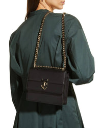 Thumbnail for Jimmy Choo Avenue Quad Leather Shoulder Bag
