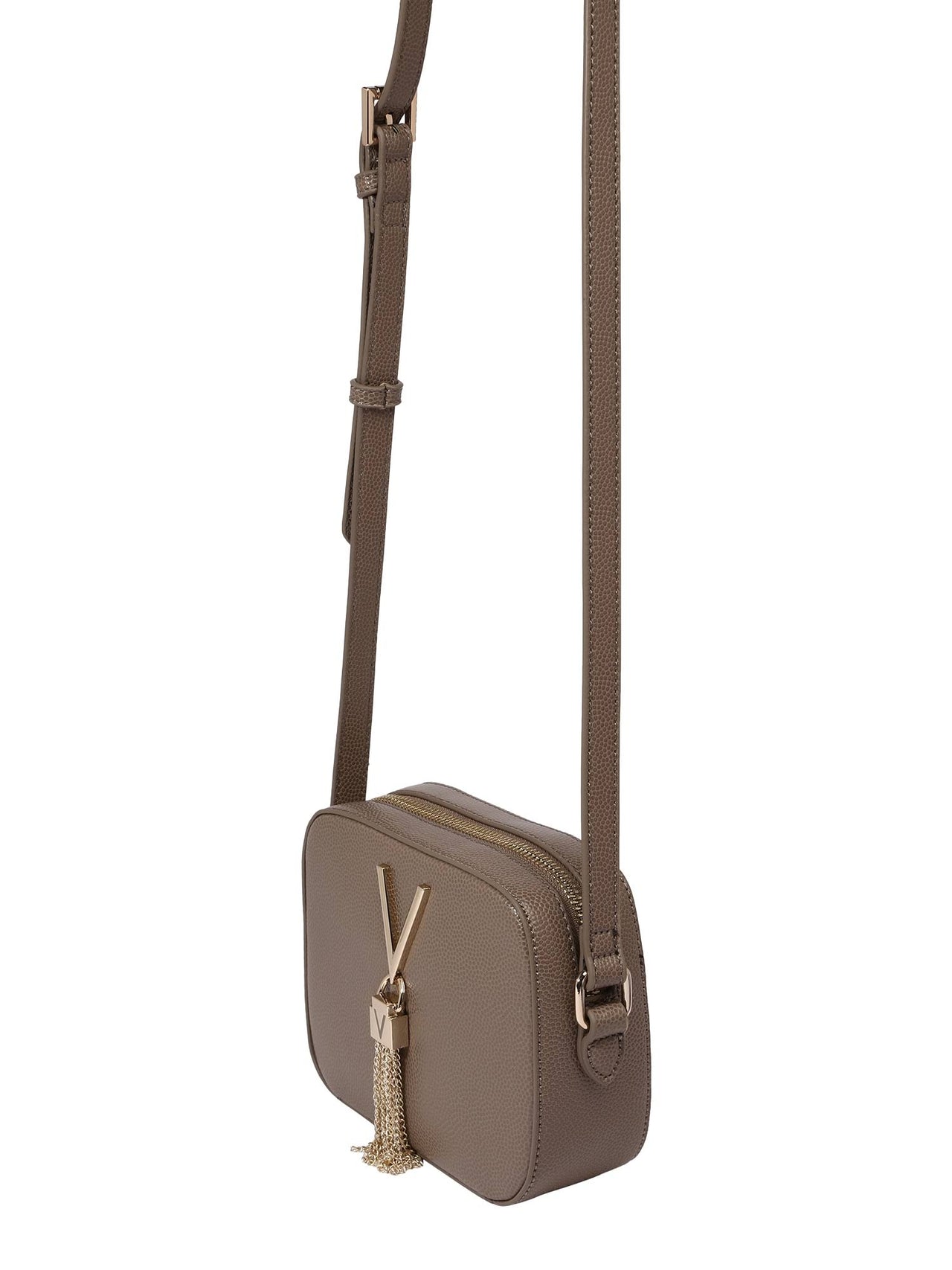 Valentino Womens Taupe Divina Camera Bag