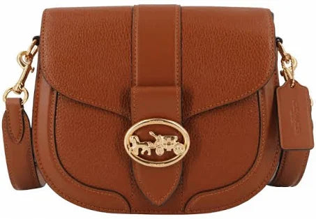 COACH Georgie Saddle Bag Redwood