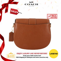 Thumbnail for COACH Georgie Saddle Bag Redwood