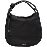 Thumbnail for GANNI knot-strap Tote Bag - Black - Size: Regular - Female