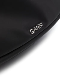 Thumbnail for GANNI knot-strap Tote Bag - Black - Size: Regular - Female