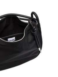 Thumbnail for GANNI knot-strap Tote Bag - Black - Size: Regular - Female
