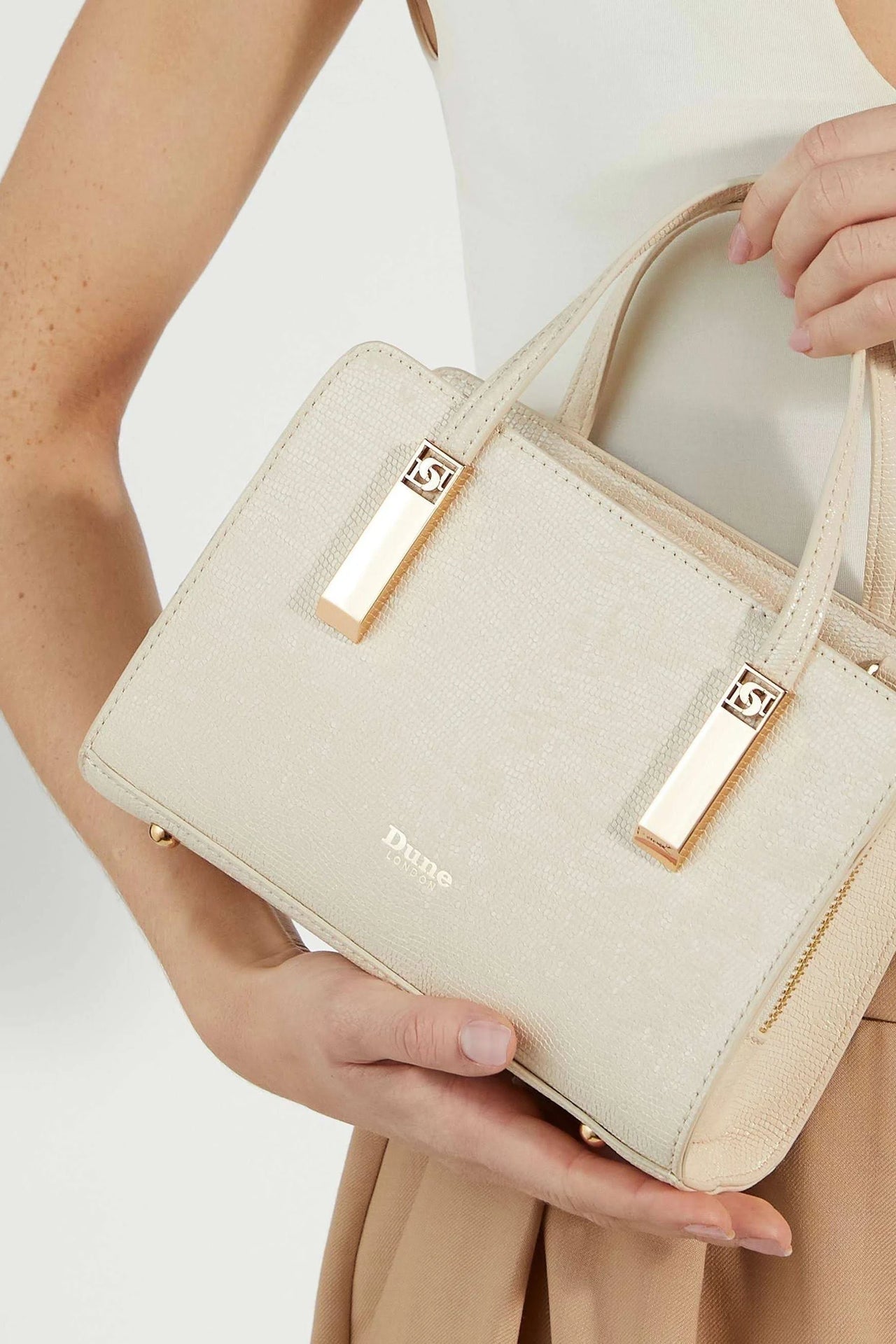 Dune London Dinkydenbeigh Small Tote Bag