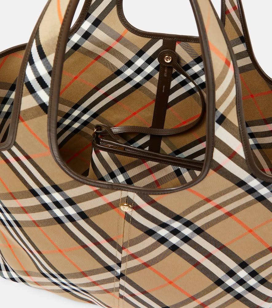 Burberry, Burberry Check Medium canvas tote bag, Women, Multicolor, One size ...