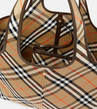 Thumbnail for Burberry, Burberry Check Medium canvas tote bag, Women, Multicolor, One size ...