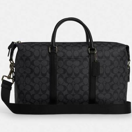 Coach Men's Ellery Small Duffle Bag in Signature Canvas | PVC
