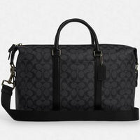Thumbnail for Coach Men's Ellery Small Duffle Bag in Signature Canvas | PVC