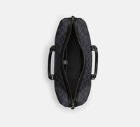 Thumbnail for Coach Men's Ellery Small Duffle Bag in Signature Canvas | PVC