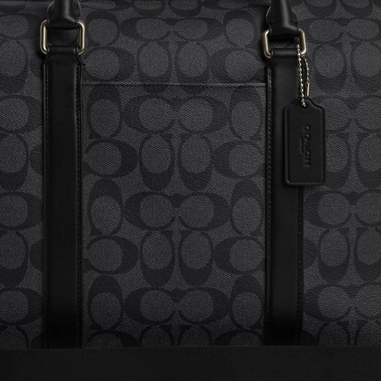 Coach Men's Ellery Small Duffle Bag in Signature Canvas | PVC
