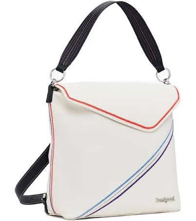 Desigual Cleo Shoulder Bag 27 cm White