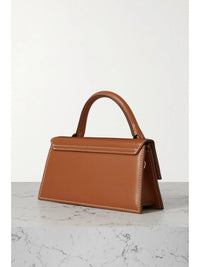 Thumbnail for Jacquemus The Chiquito Long Leather Tote - Women - Brown Cross-body Bags