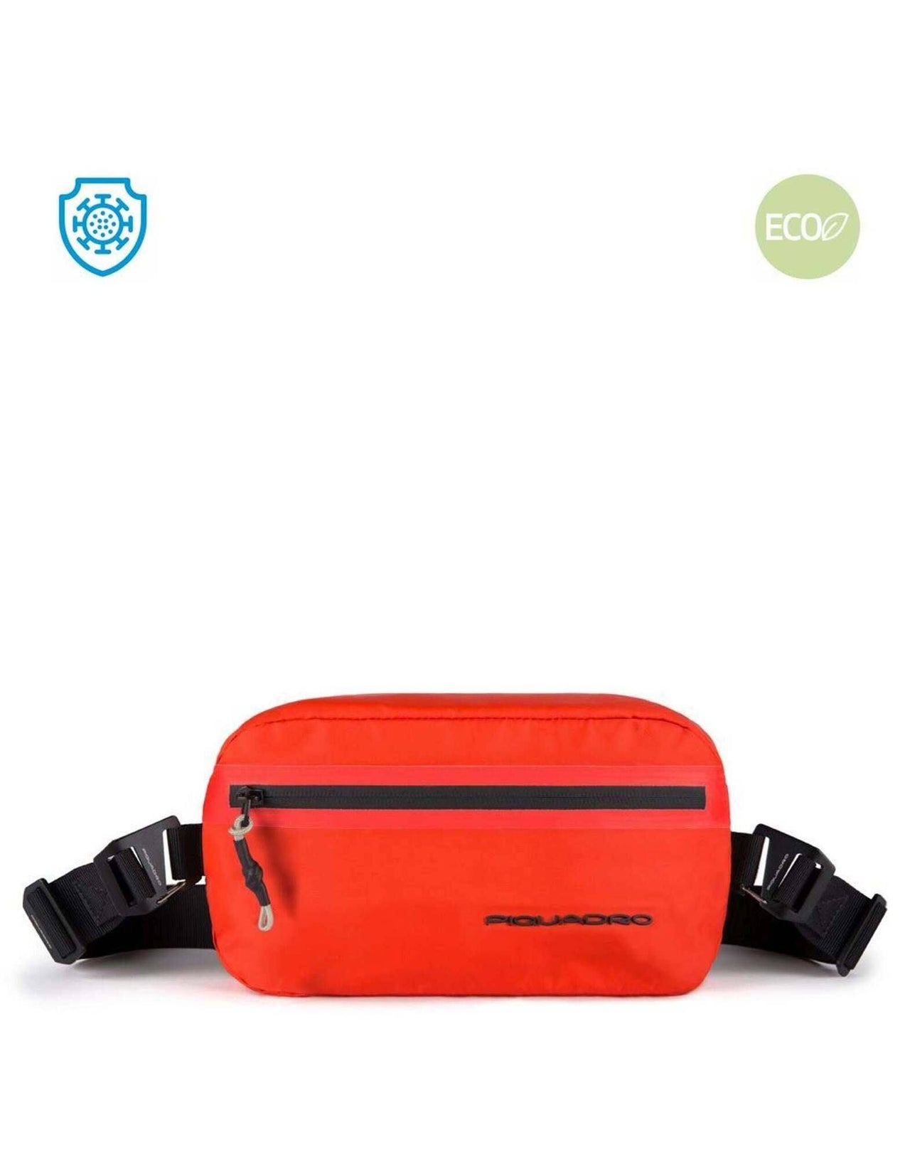 Piquadro Fanny Pack male Red size One Size
