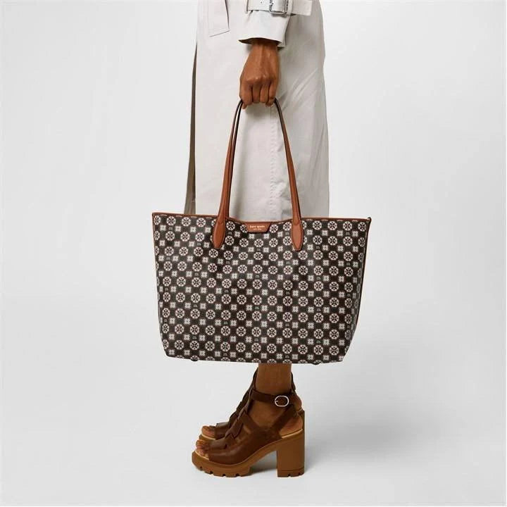 Kate Spade New York Spade Flower Monogram Sutton Medium Tote