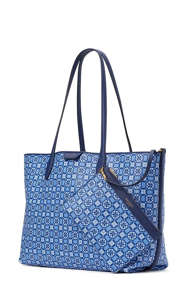 Kate Spade New York Spade Flower Monogram Sutton Medium Tote