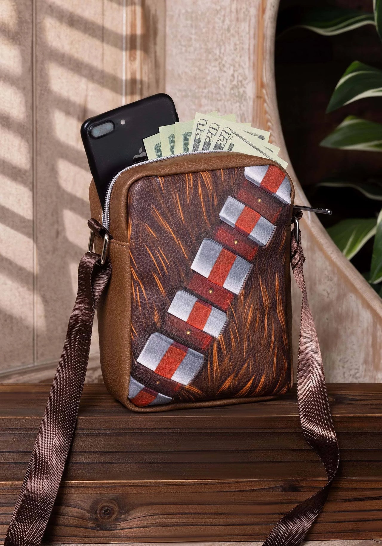Star Wars Chewbacca Bandolier Crossbody Bag | Star Wars Accessories | Adult ...