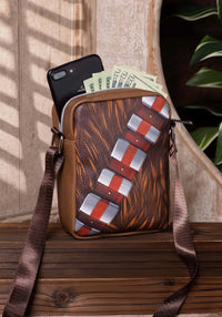 Thumbnail for Star Wars Chewbacca Bandolier Crossbody Bag | Star Wars Accessories | Adult ...