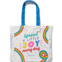 Thumbnail for Paperchase Rainbow Spread A Little Joy Tote Bag
