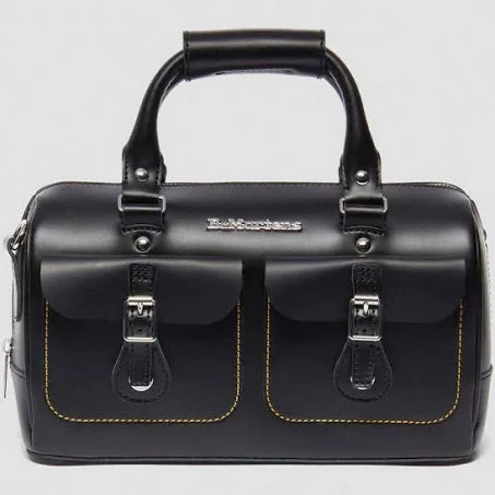 Dr. Martens Kiev Leather Top Handle Bag in Black