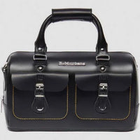 Thumbnail for Dr. Martens Kiev Leather Top Handle Bag in Black