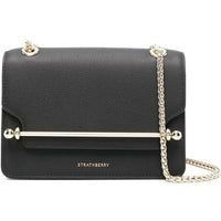 Thumbnail for Strathberry Mini Leather East West Bag - Black - One Size