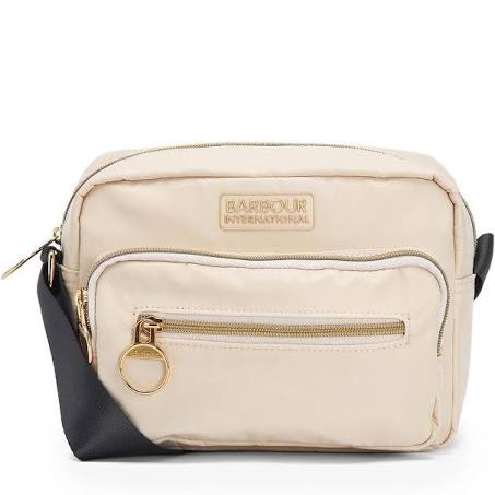 Barbour International Qualify Crossbody Bag - Stone
