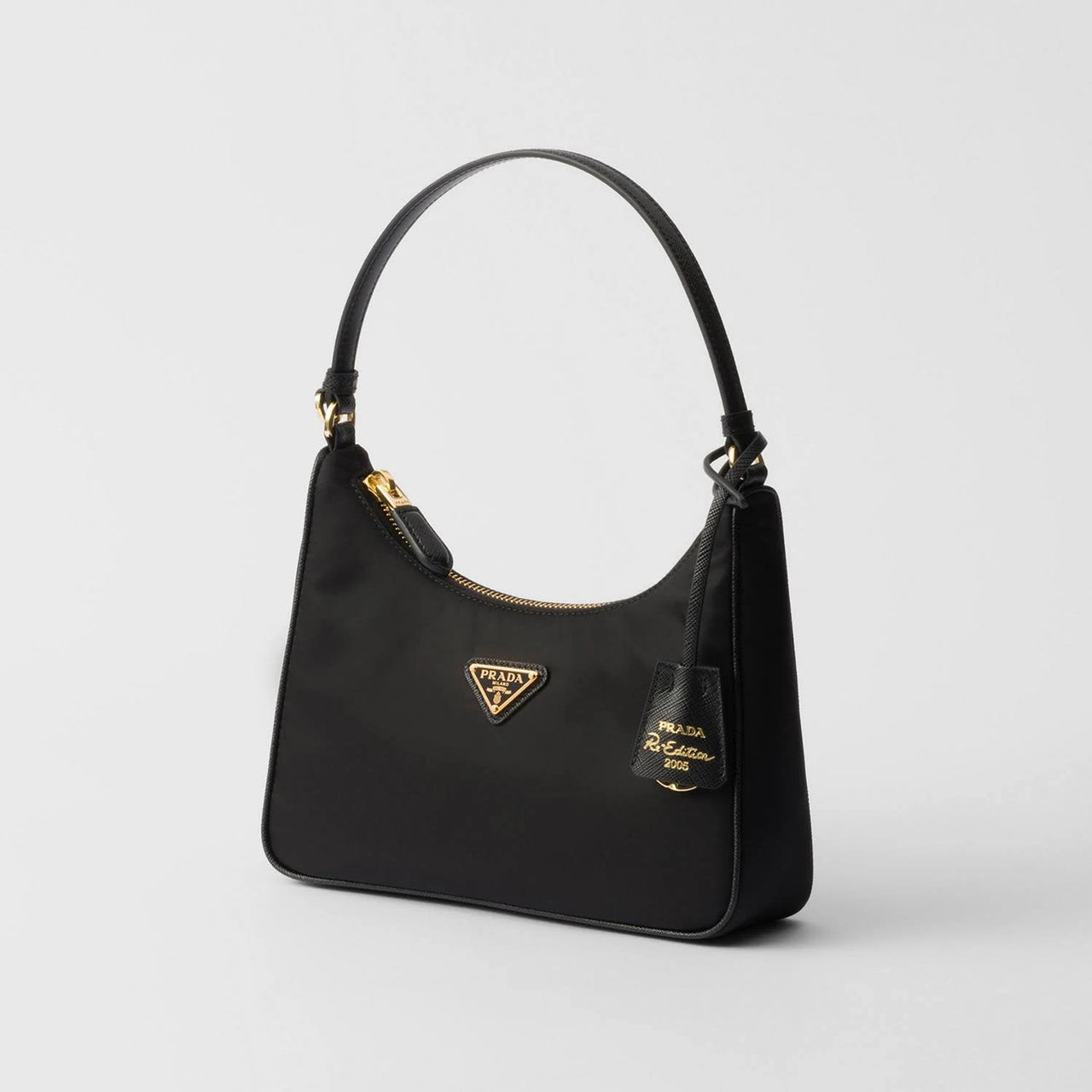 Prada Mini Re-Nylon Re-Edition 2005 Shoulder Bag - Black - One Size